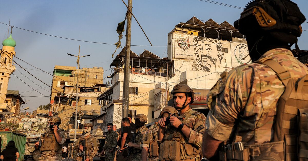 Lebanon begins disarming Palestinian factions after refugee camp hands over weapons