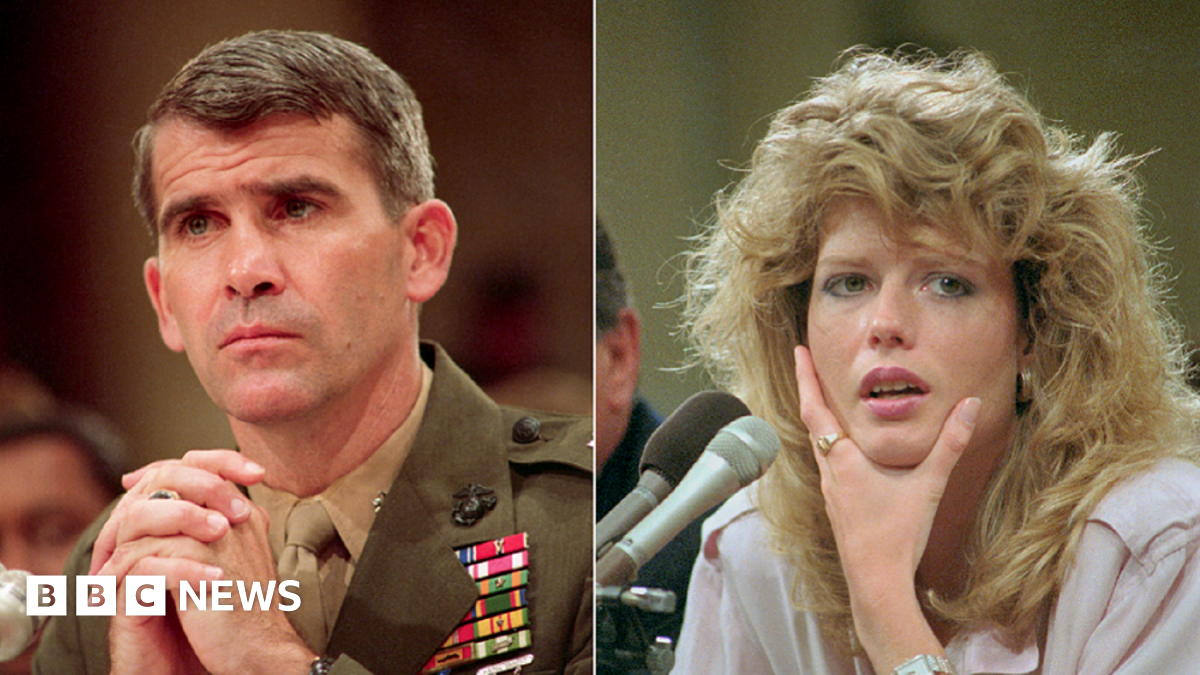 Iran-Contra figures Oliver North and Fawn Hall marry after 40 years