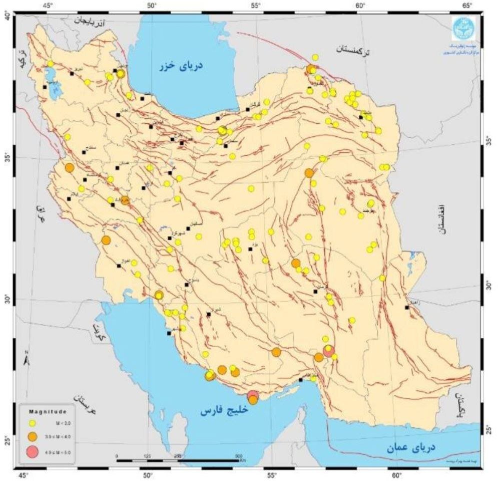 Some 135 earthquakes hit Iran in a week