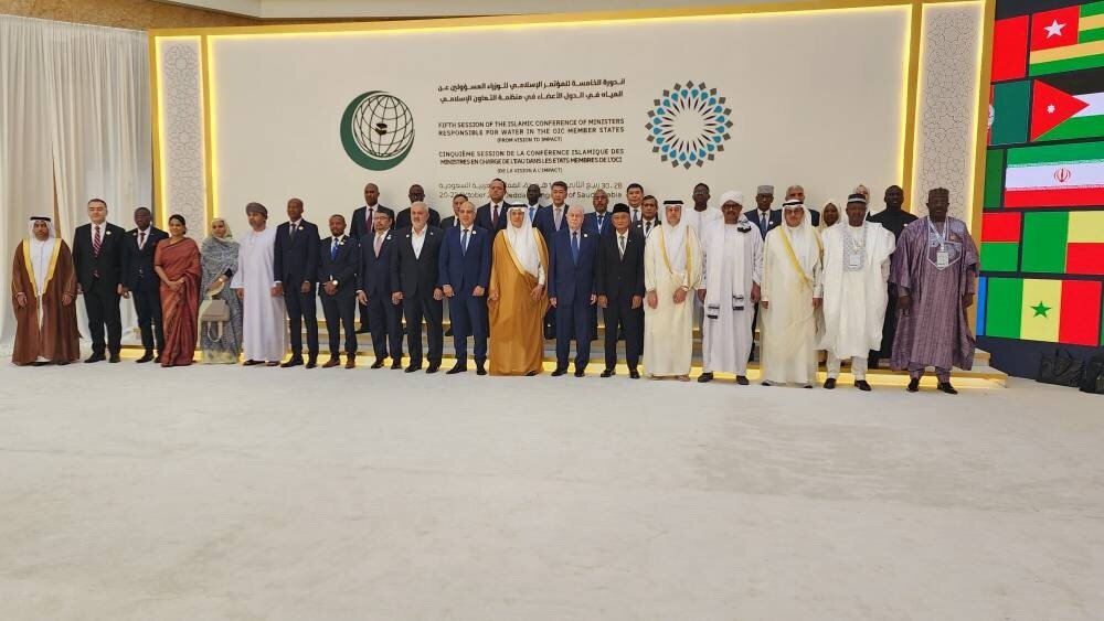 Iran calls for unity in reviving water resources at OIC water ministers’ meeting in Jeddah