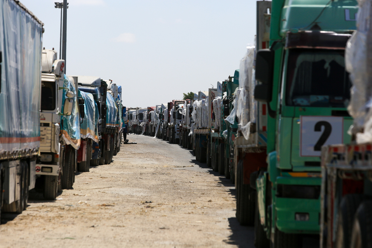 170,000 tons of humanitarian aid waiting to enter Gaza – Middle East Monitor