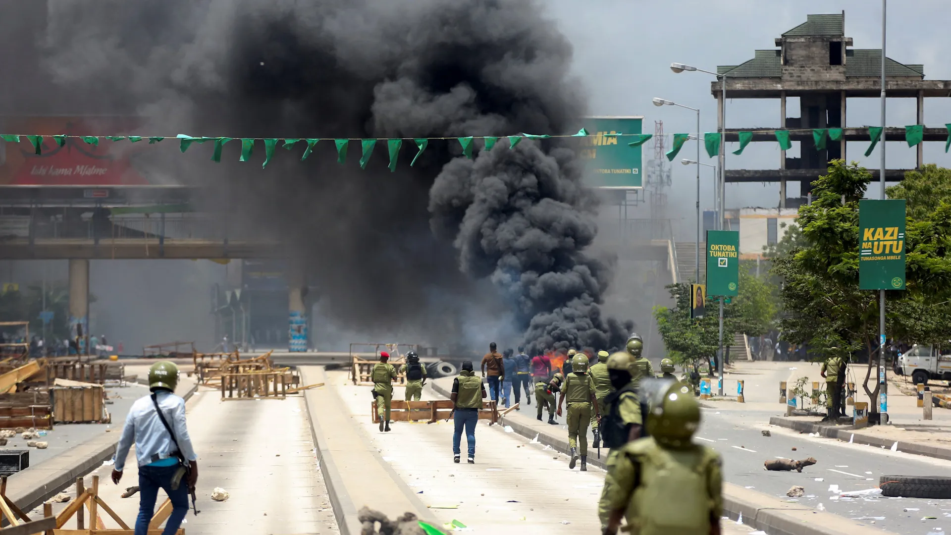 Deadly protests spread across Tanzania over elections | Newsfeed