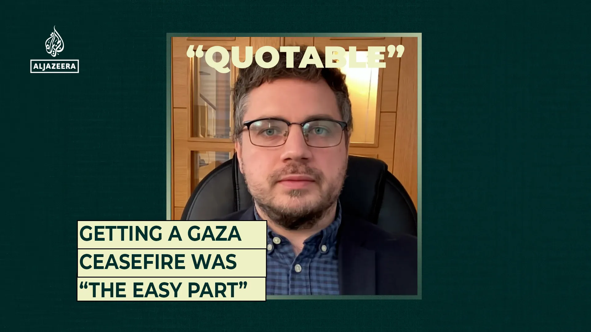 Getting a Gaza ceasefire was “the easy part” | Gaza