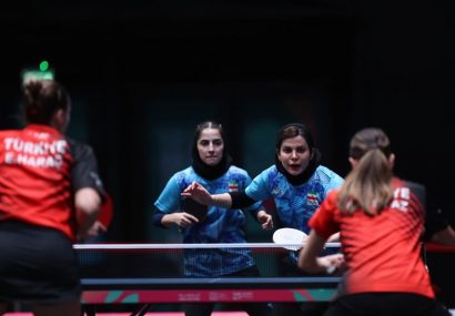 Iranian Women Bag Gold in Table Tennis Doubles of 2025 ISG
