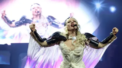 Getty Images Lady Gaga in concert
