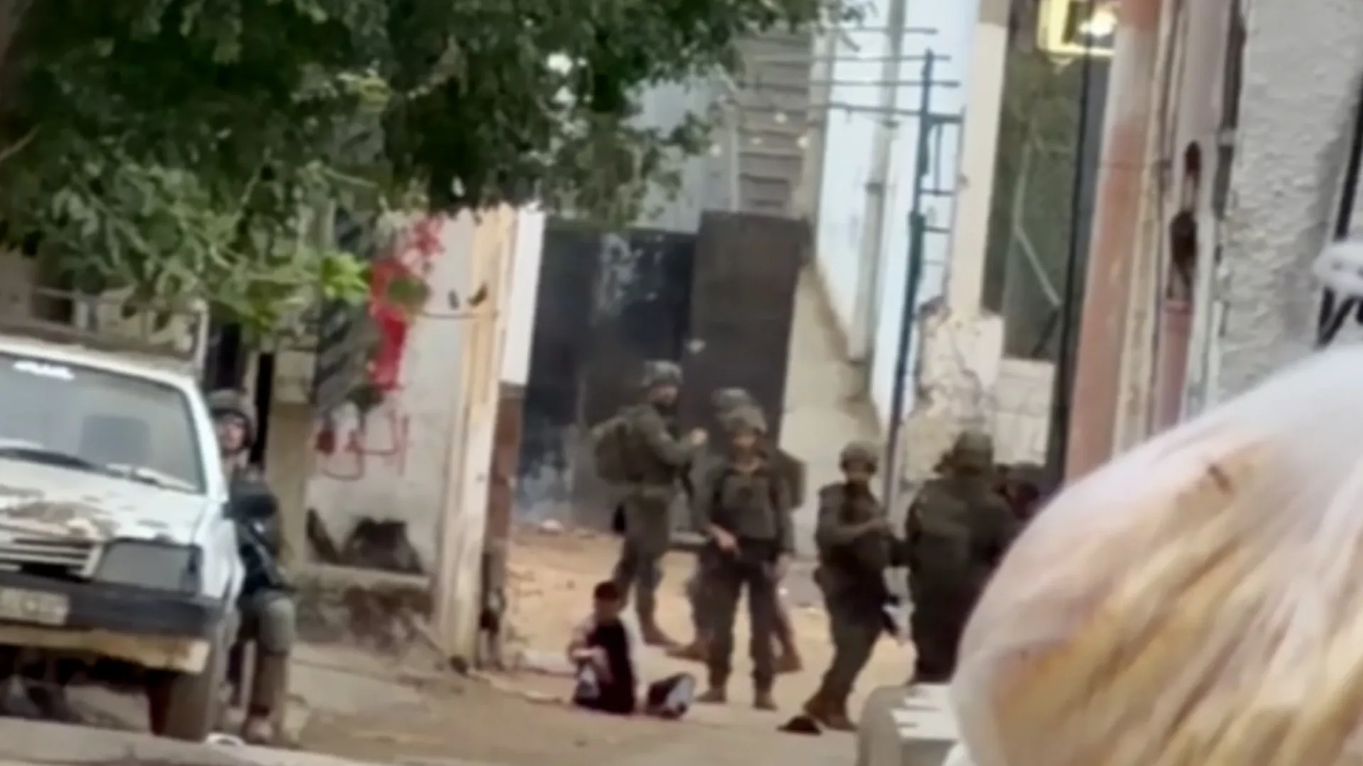 Video shows Palestinian child after shooting by Israeli forces | Israel-Palestine conflict