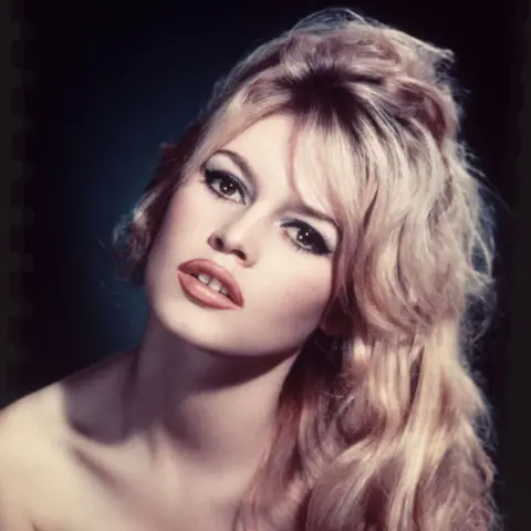 Sam Levin/Kobal/Shutterstock Brigitte Bardot portrait, 1959. 
