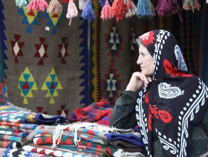 Zagros women wear Golvani, a scarf with 3,000-year-old history