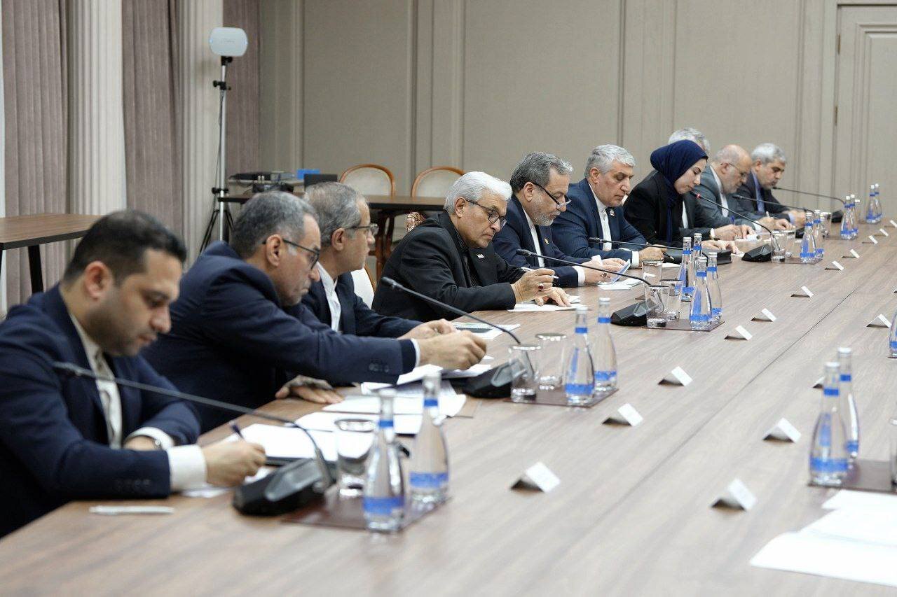 FM Araghchi meets Azerbaijani parliament speaker, deputy PM