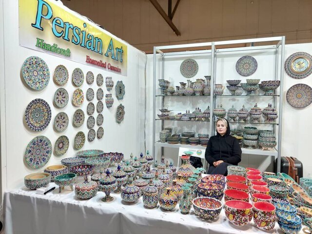 Hamedani women participate in Italy’s Artigiano exhibition