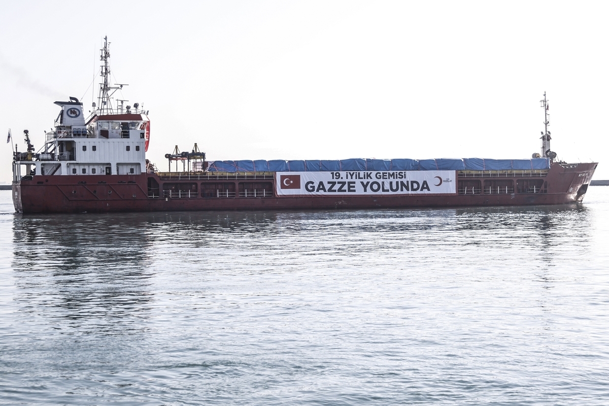 Turkiye sends 19th Goodness Ship carrying 1,300 tons of aid to Gaza – Middle East Monitor