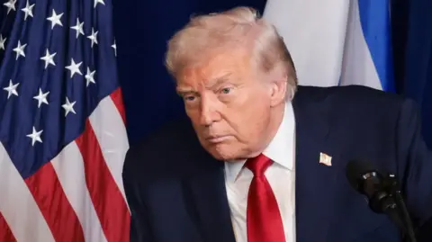 Reuters U.S. President Donald Trump attends a press conference with Israeli Prime Minister Benjamin Netanyahu (not pictured) 