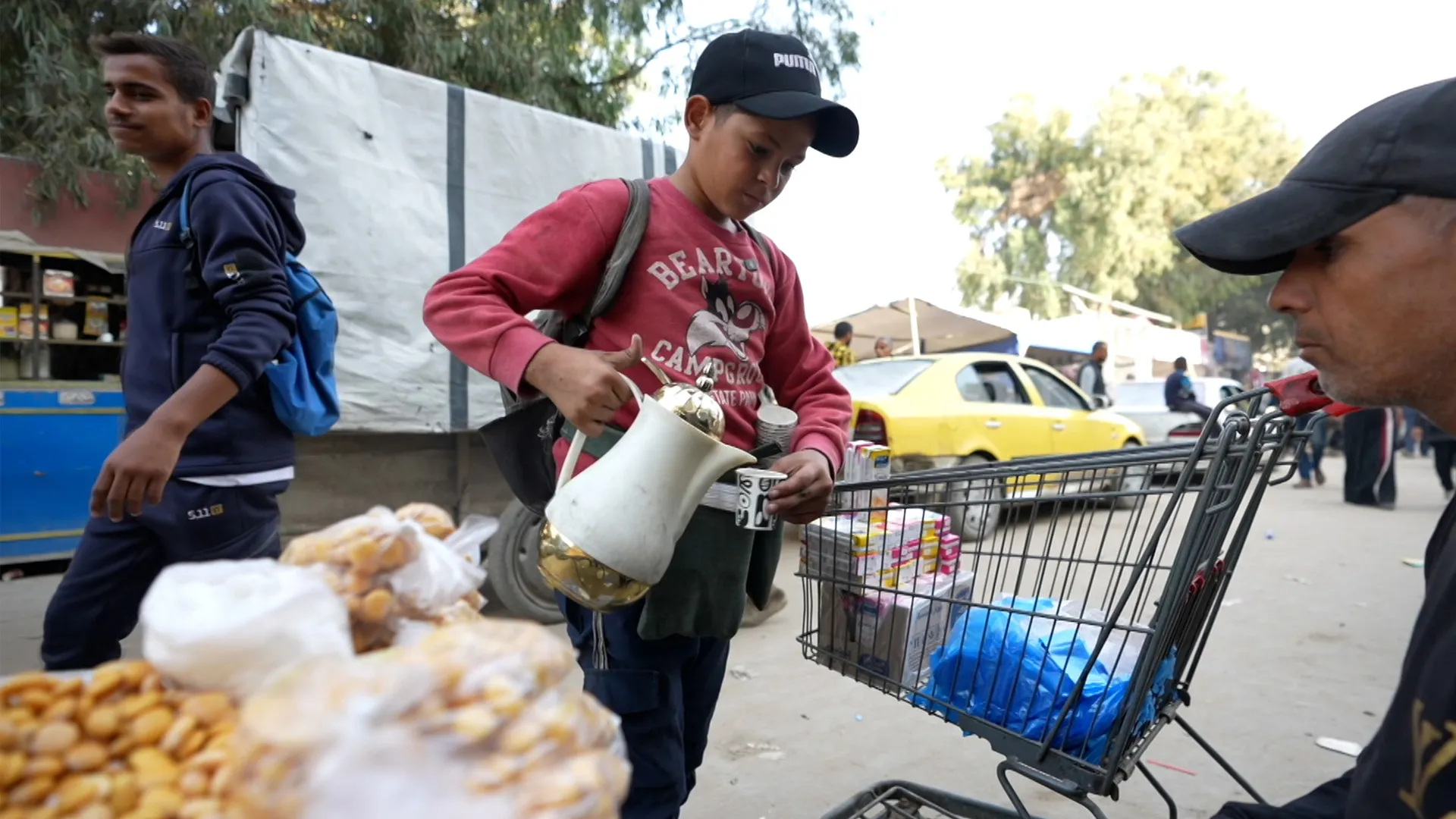 Children forced to take up jobs to help their families survive in Gaza | Gaza