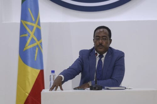 Ethiopia’s intelligence chief Redwan Hussein. [Minasse Wondimu Hailu - Anadolu Agency]
