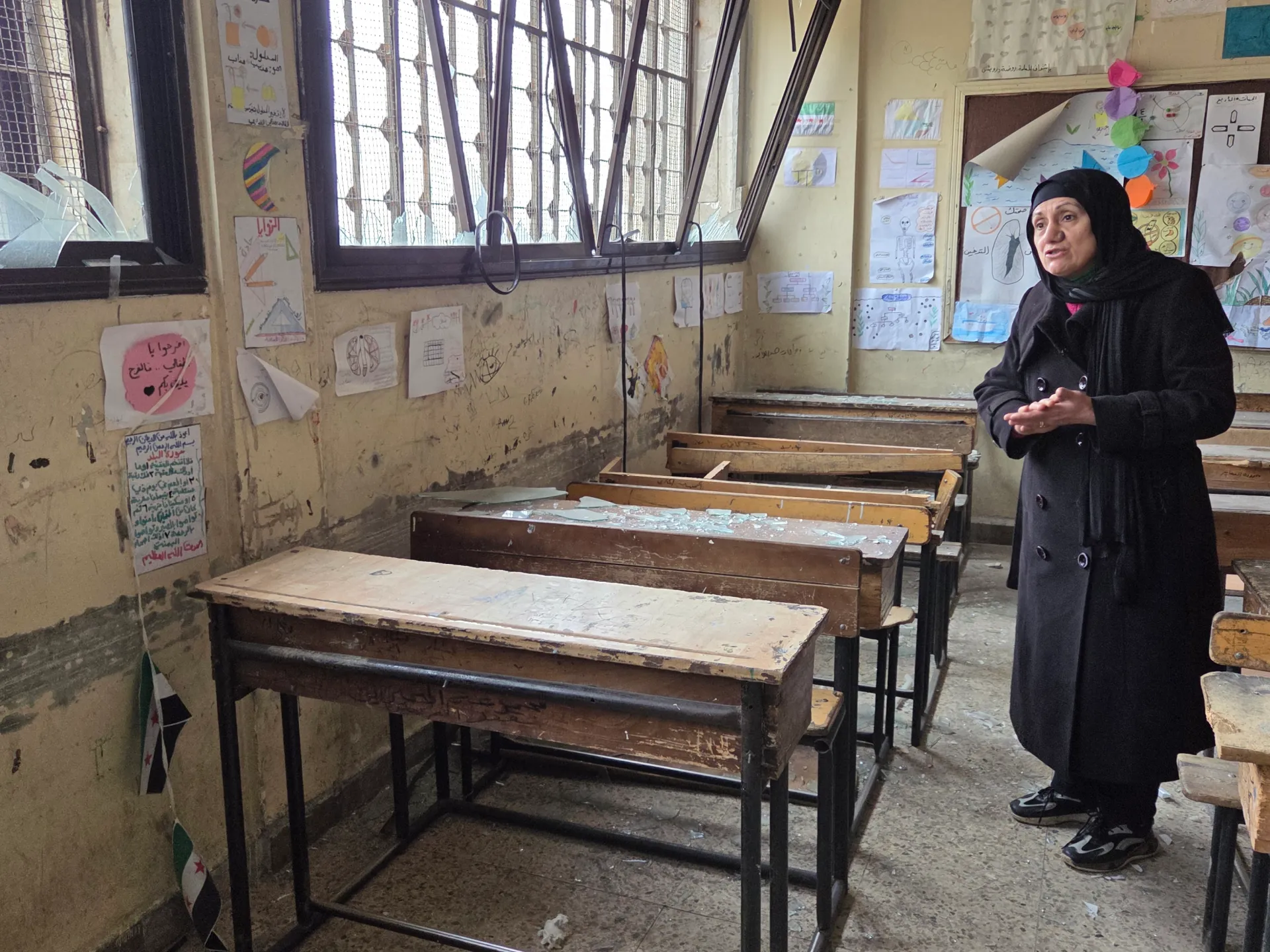 Aleppo school picks up the pieces after SDF fight with Syria’s army | Syria’s War News