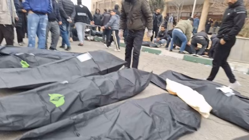 Images From Tehran Morgue Reveal Scale Of Deadly Crackdown