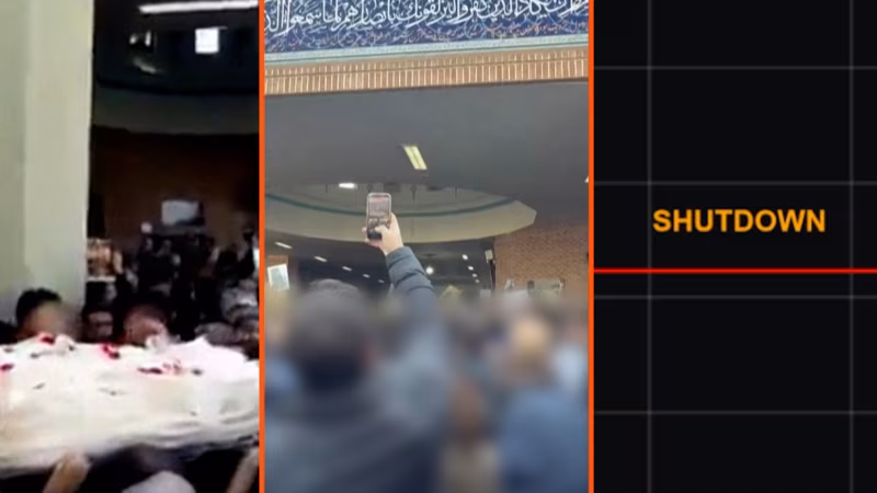 Iranian Woman Describes Indiscriminate Killing Amid Deadly Protest Crackdown