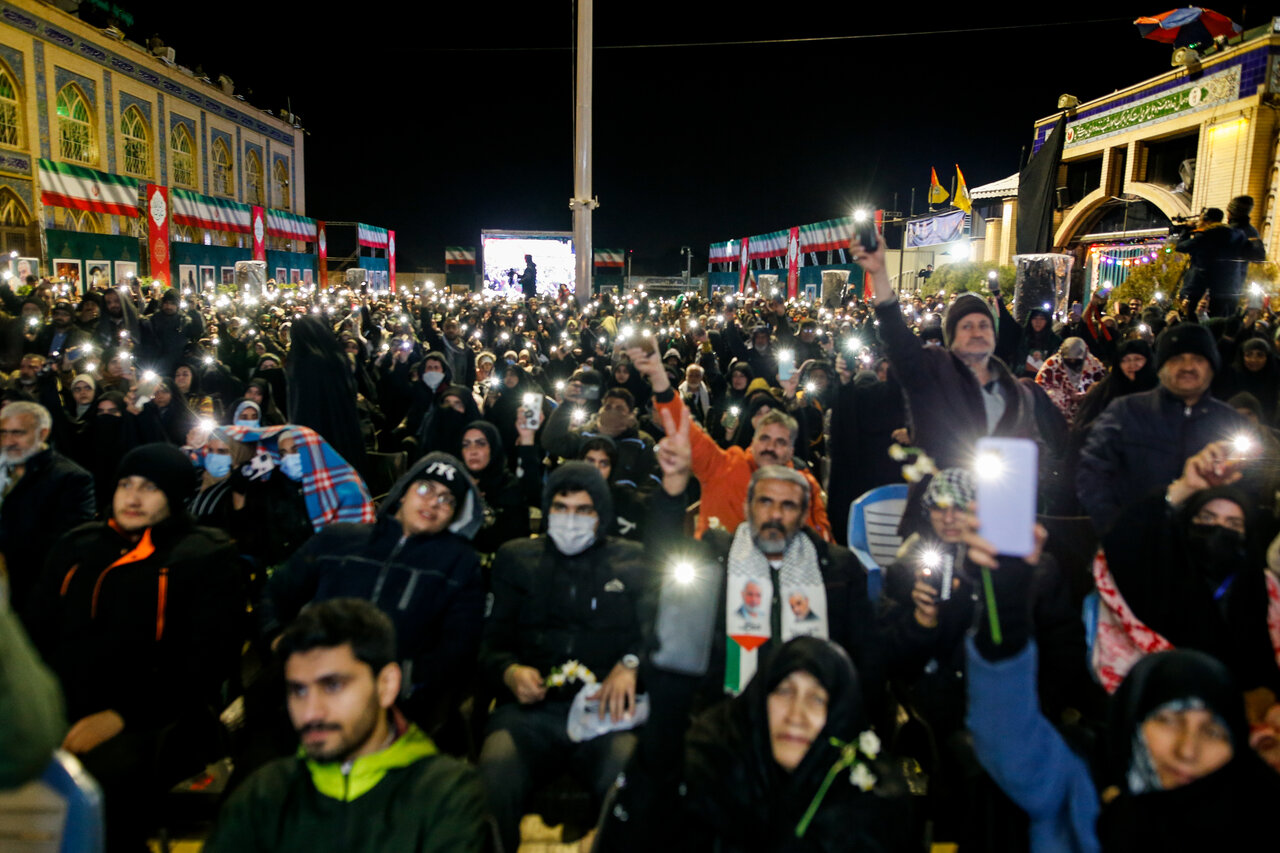 Crowds defy cold to honor Gen. Soleimani on his 6th martyrdom anniversary