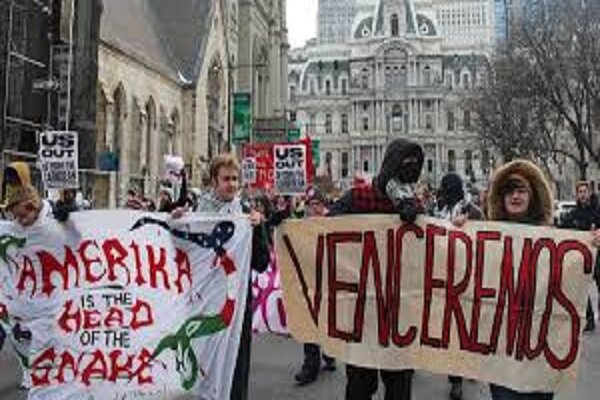 Protests erupt across US over aggression against Venezuela