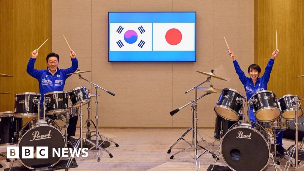 K-pop drum duet caps off Japan and South Korea’s diplomatic meeting