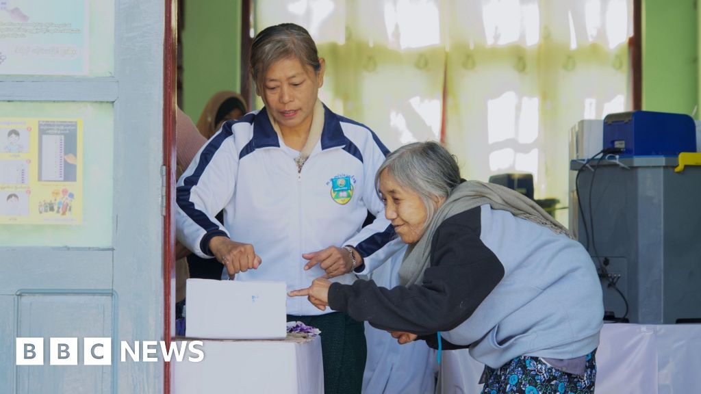 Final round of voting closes in ‘sham’ Myanmar election