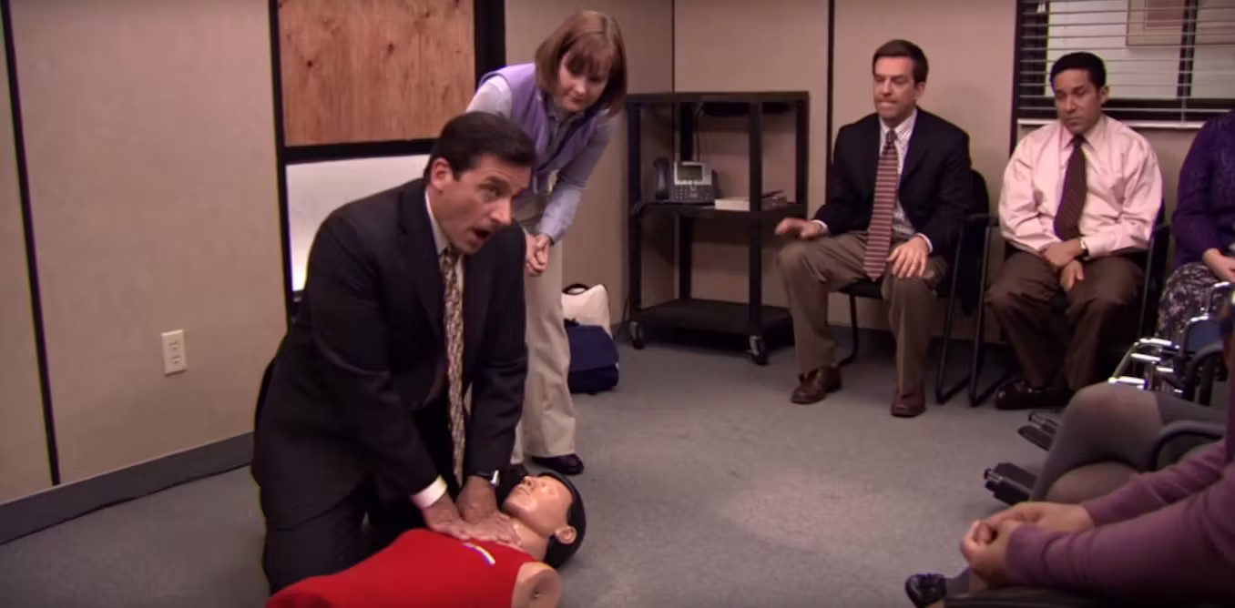 CPR on TV is often inaccurate – but watching characters jump to the rescue can still save real lives