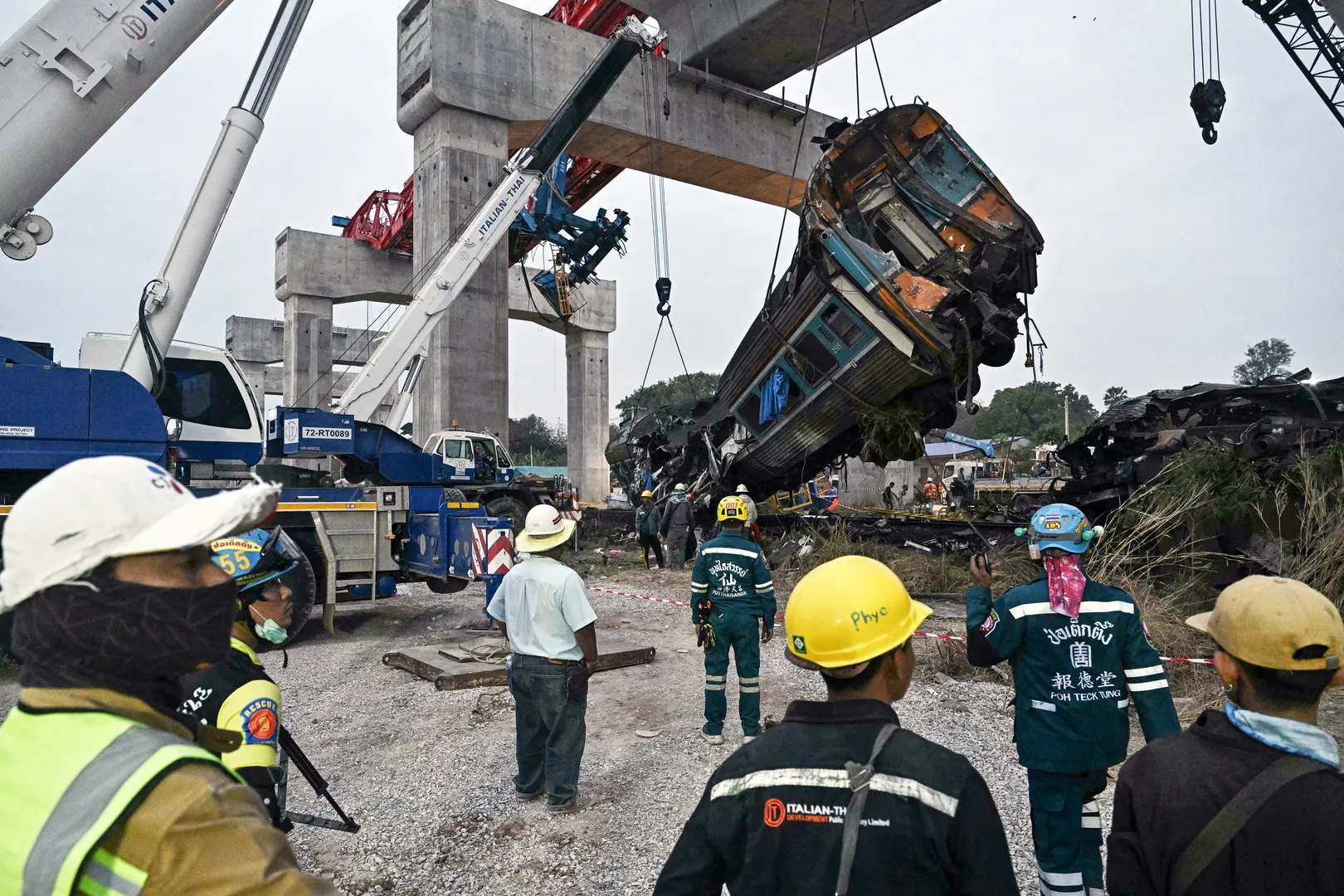 What happened in the deadly Thailand rail accident?