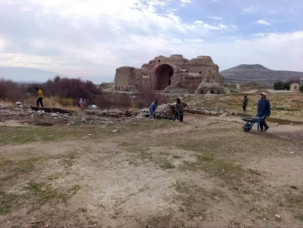 New excavation starts at Sassanian Ardeshir Palace