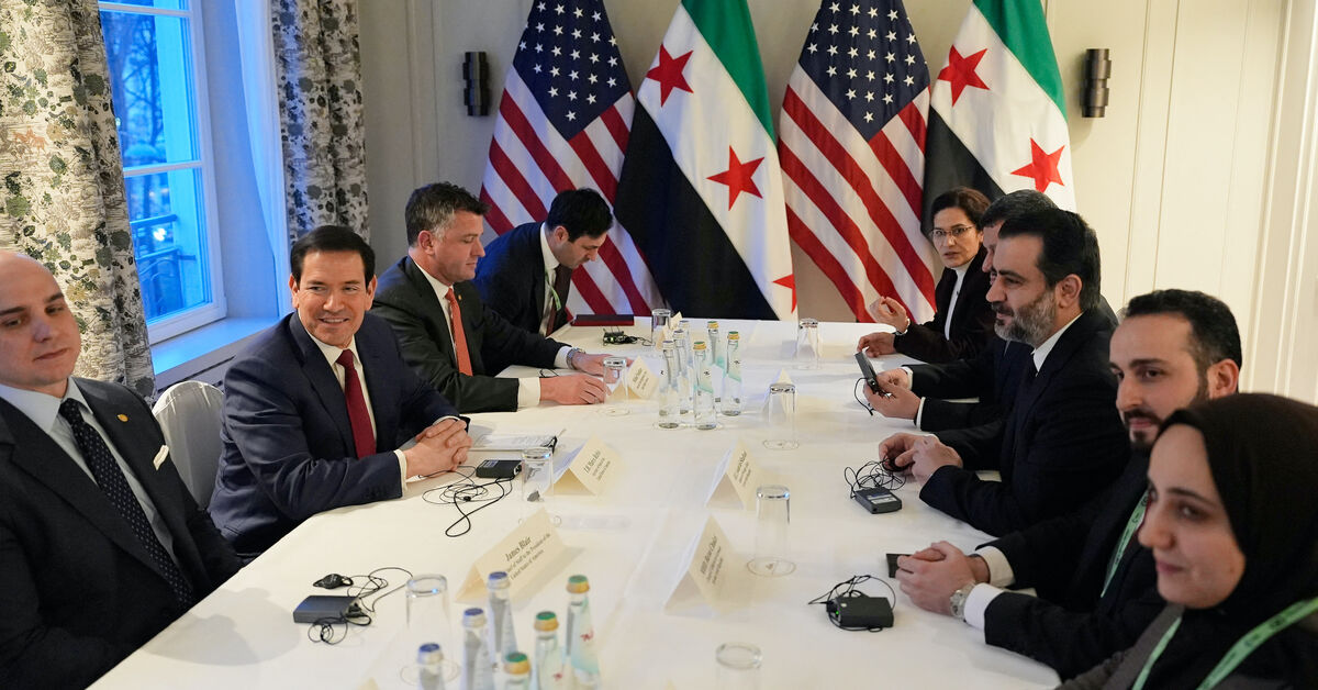 Rubio holds joint talks with Syria’s FM and SDF commander in Munich