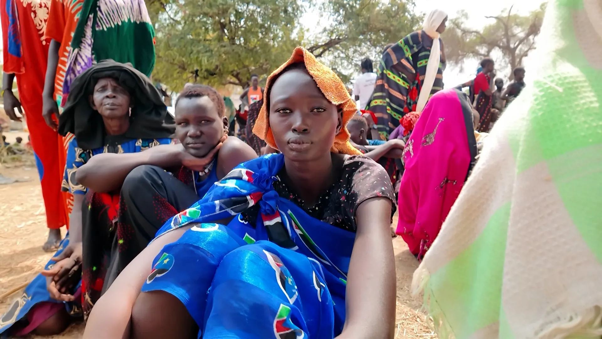 People displaced by South Sudan fighting wait for aid at remote camp | Newsfeed