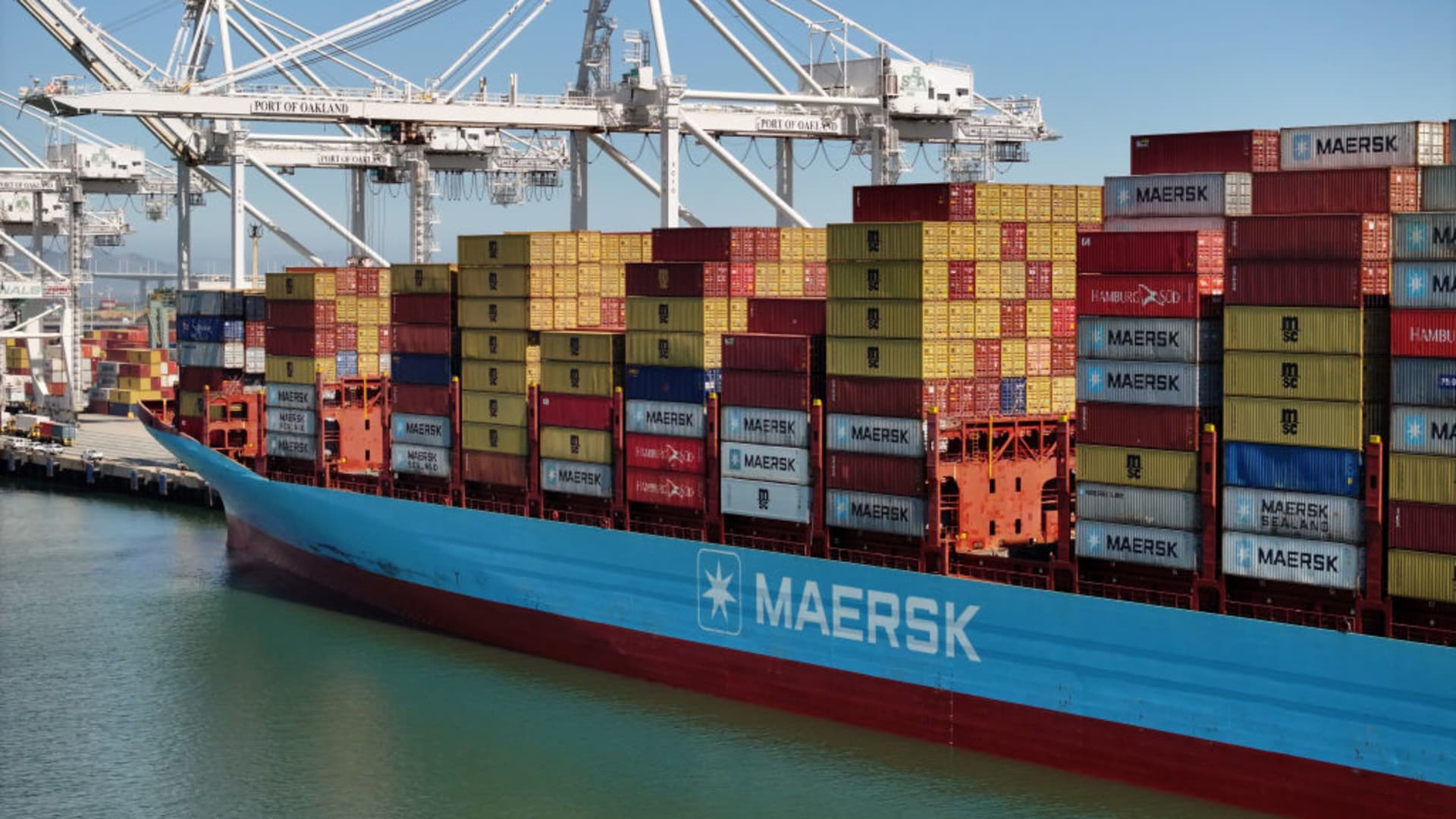 Shipping giant Maersk halts two key shipping services due to Iran war
