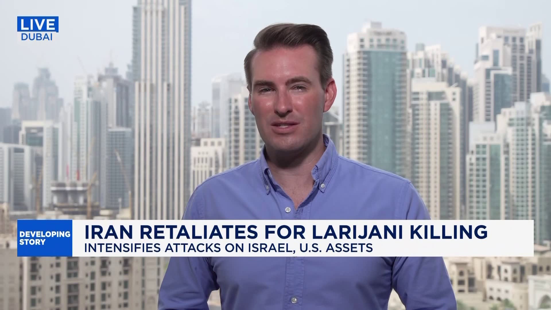 Iran carries out retaliatory strikes after death of security chief