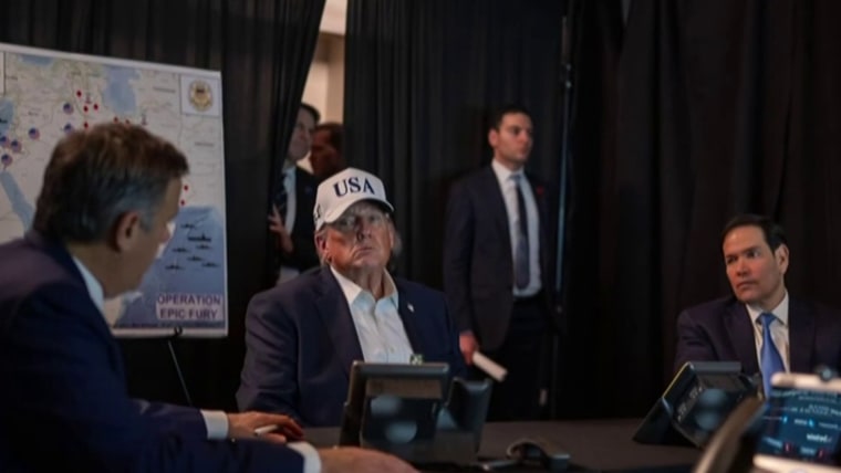 Trump says strikes on Iran are ‘ahead of schedule’