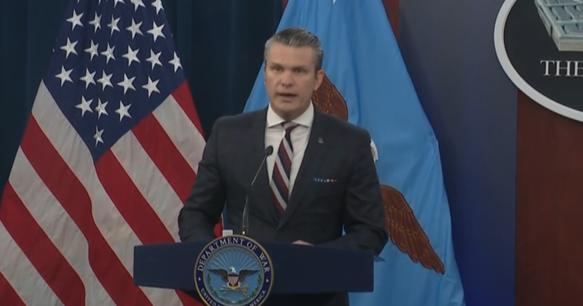 Watch Live: Hegseth, Caine brief on Iran war operations
