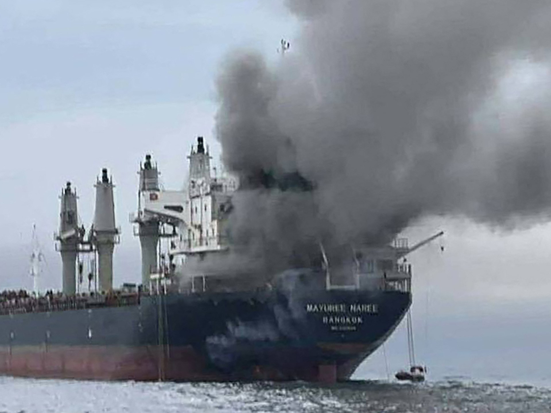 Six vessels attacked amid reports of Iranian drone boats, sea mines | US-Israel war on Iran News