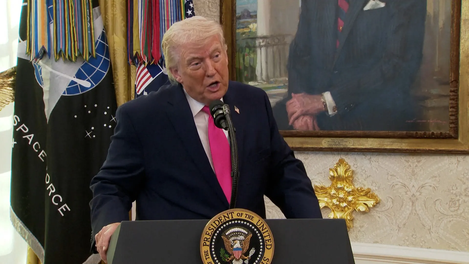 Trump claims US has achieved ‘regime change’, ‘received present’ from Iran | US-Israel war on Iran News