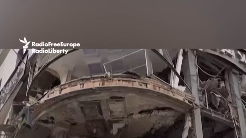 Strike In Tehran Hits TV Broadcaster As Fire Breaks Out In Southern Israel