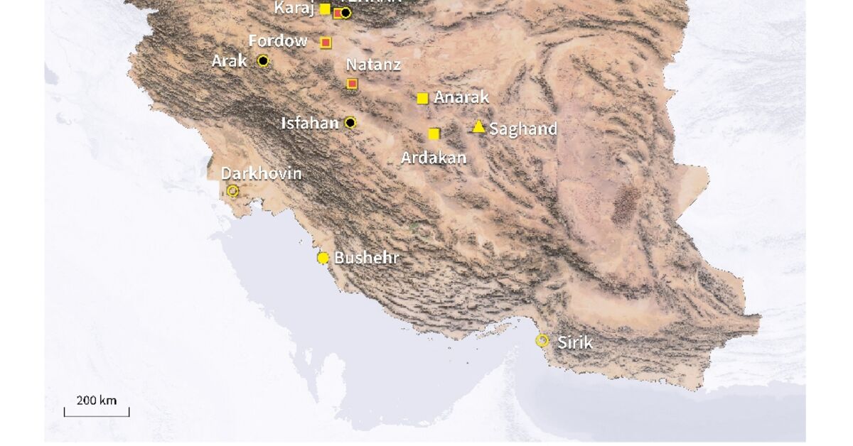 UN watchdog says projectile struck Iran nuclear power plant