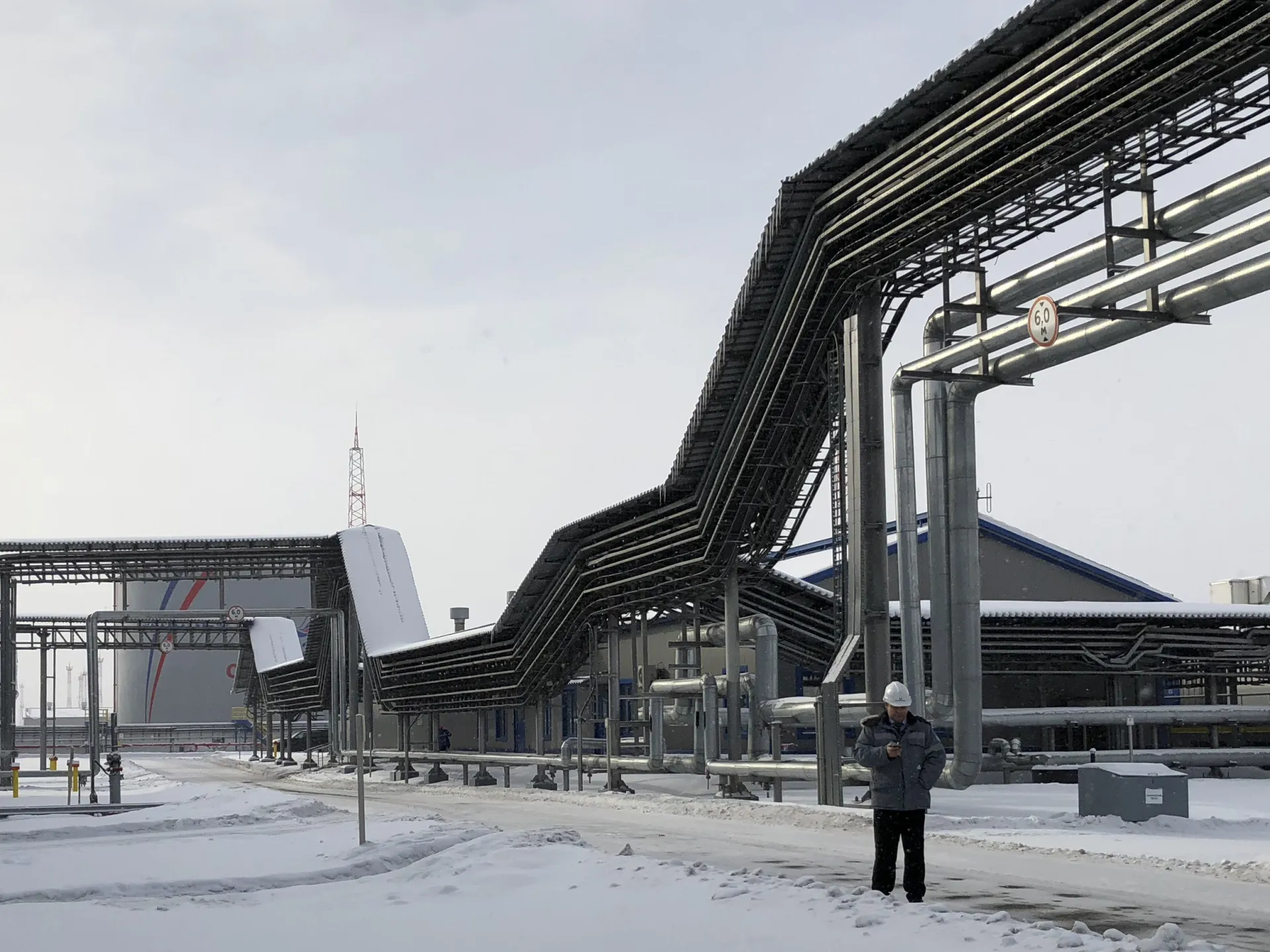 Drones strike Russia’s Ust-Luga port again as EU officials visit Ukraine | Russia-Ukraine war News