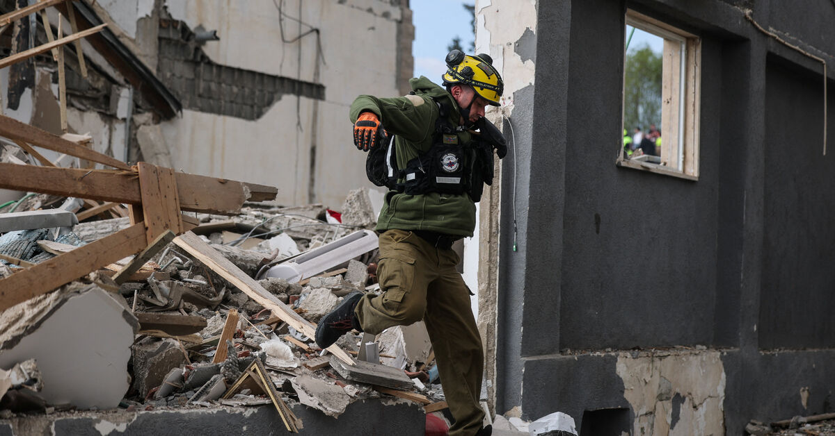 Six people killed after missile strike on Israeli town of Beit Shemesh, ambulance service says