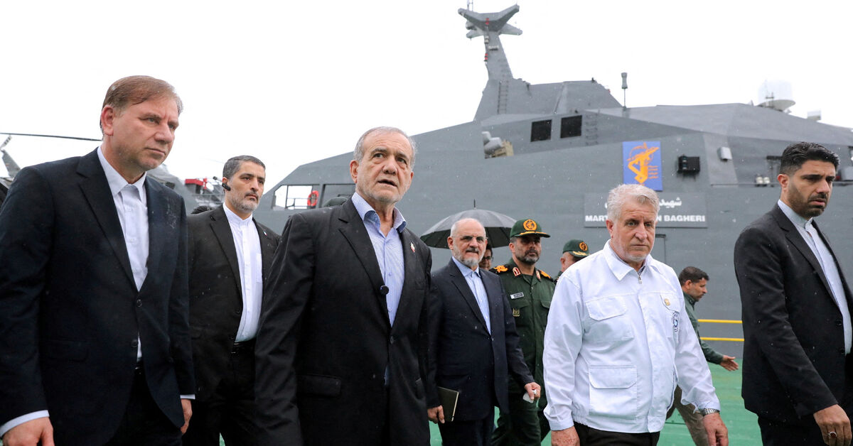 US is sinking Iran’s Navy, Trump says