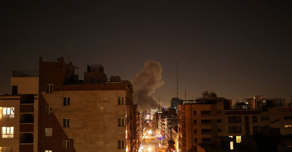 Israeli strikes hit hospital in Tehran, witnesses tell Reuters