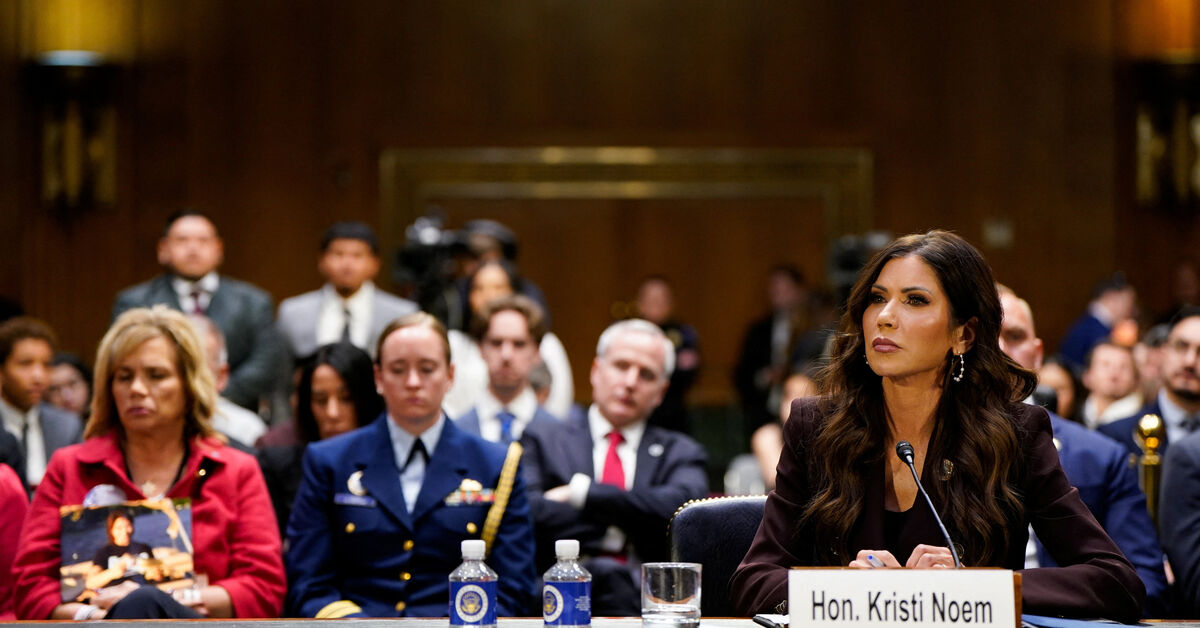 US homeland chief Noem stands by remarks accusing slain US citizens of terrorism