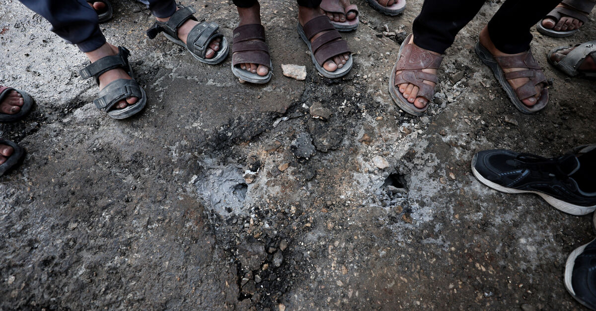 Israeli strike kills two Palestinians in a car in Gaza, medics say