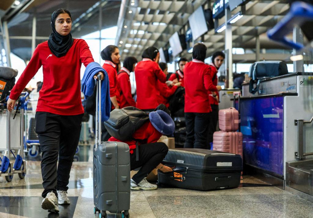 Iranian women’s soccer team leaves Malaysia for Oman after asylum reversal