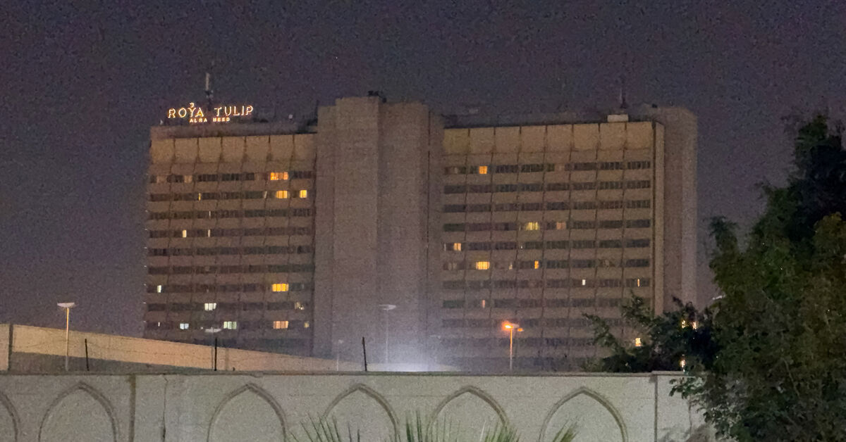 Drone attack hits hotel in Baghdad, no injuries reported