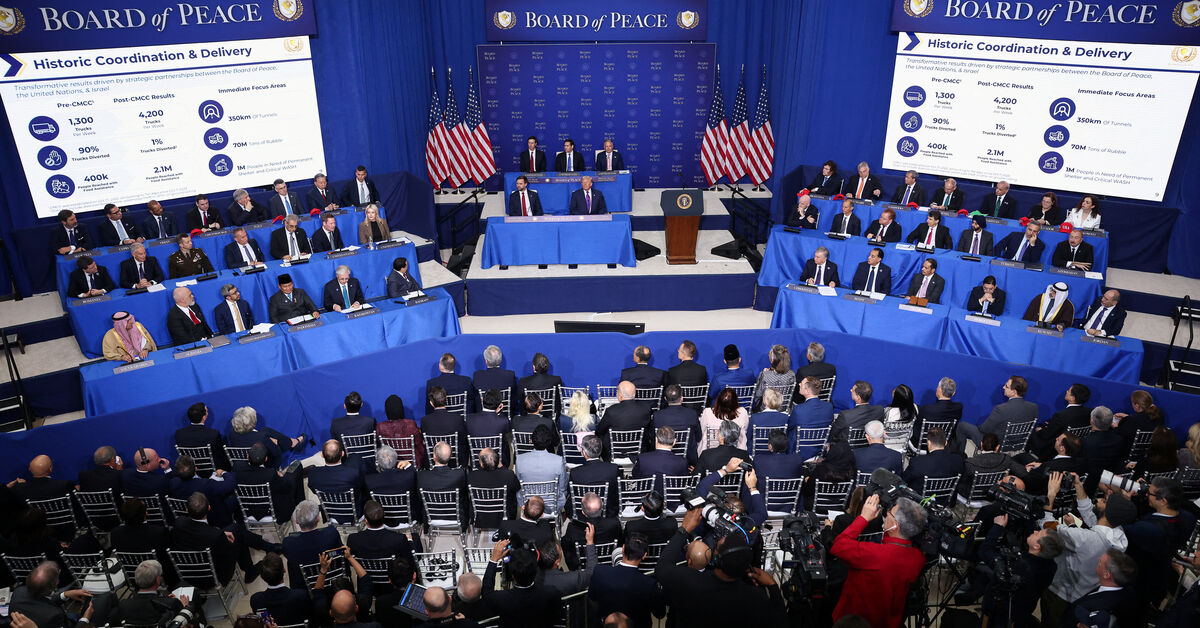 Trump’s peace board hands Hamas disarmament proposal, sources say