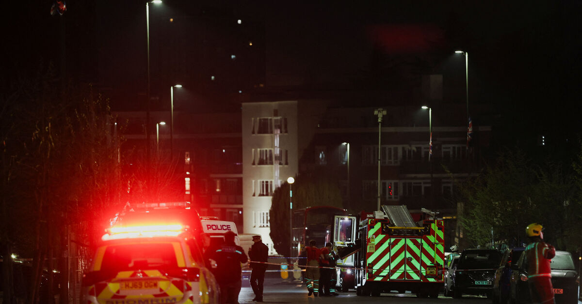 London Jewish community ambulances torched in suspected hate crime, police say