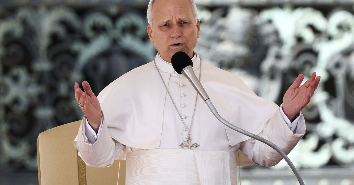 Pope Leo says aerial military strikes should be banned
