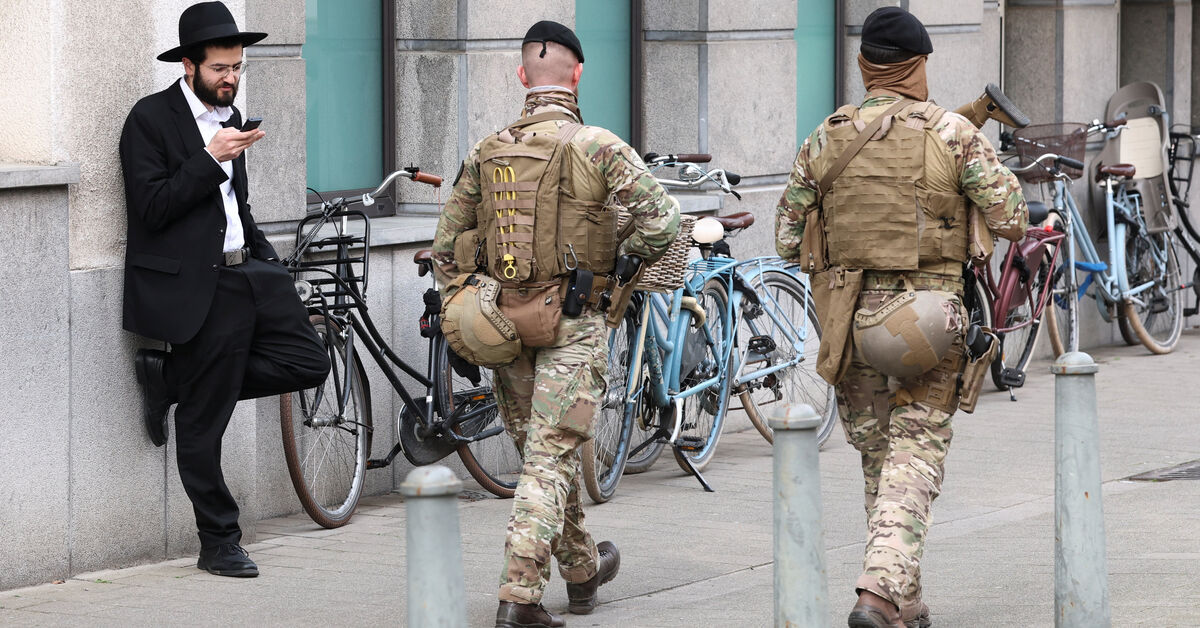 Belgium deploys soldiers to reinforce security at Jewish sites